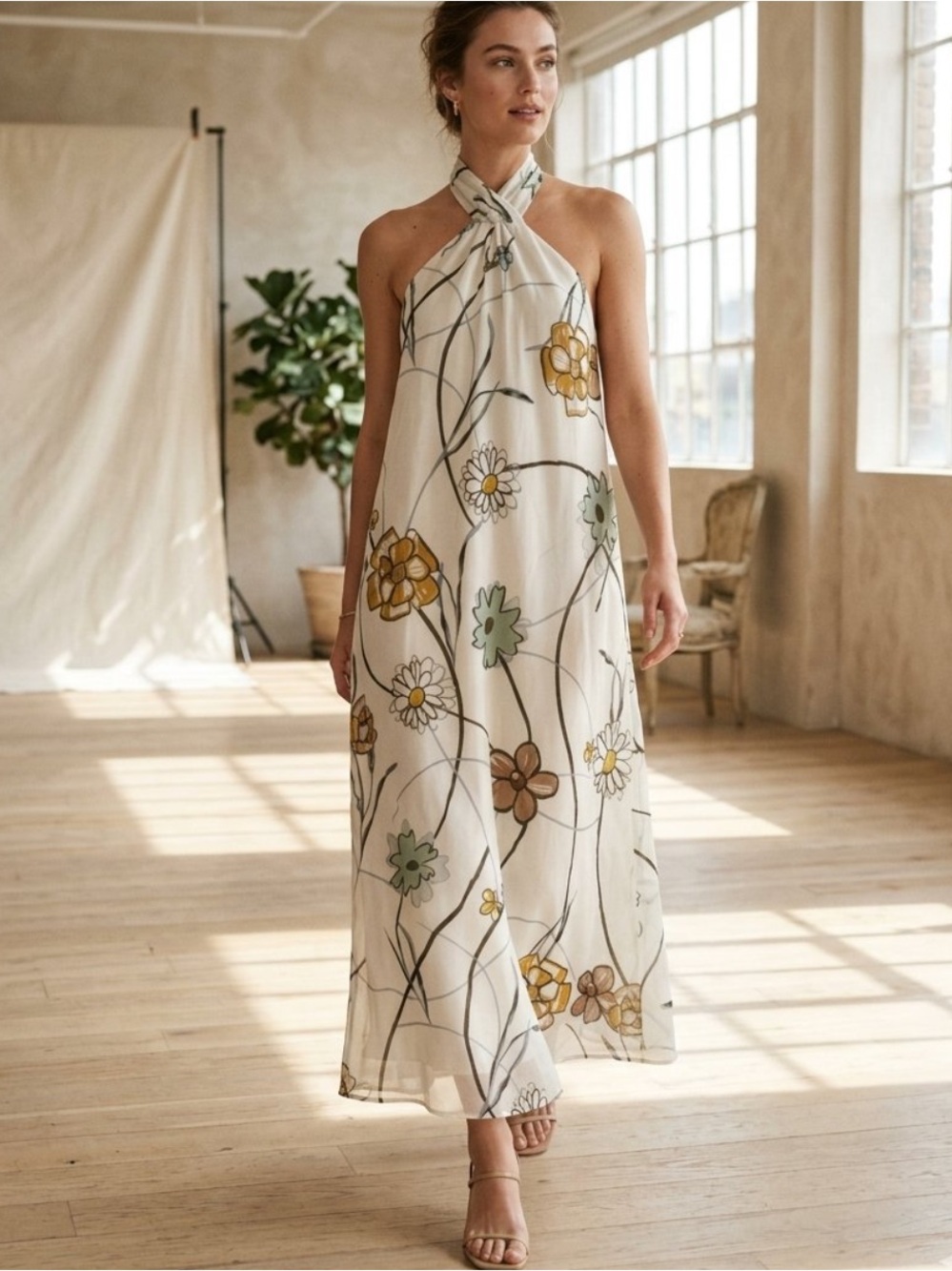 NWT Manila Grace dress (Made in Italy) Size 46/U.S. 10 equivalent